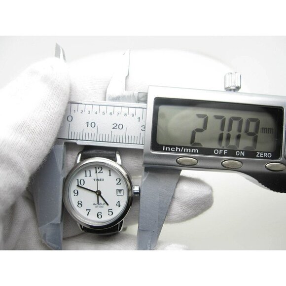 New W/O Tag Timex 30m Water Resistant Analog 27mm Dial Casual Quartz Watch(C465) - Picture 6 of 11